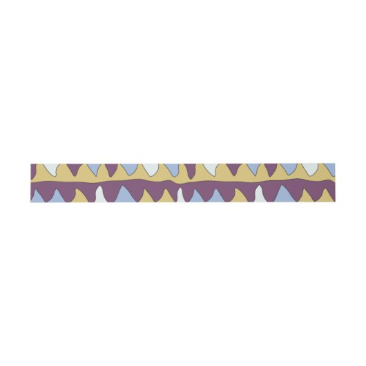 IK BEN ZO COOL Bar Bat Mitzvah Envelope Wrap Band Uitnodigingen Wikkel (Vlak)