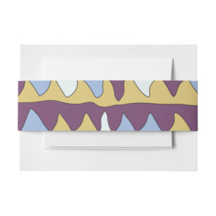 IK BEN ZO COOL Bar Bat Mitzvah Envelope Wrap Band Uitnodigingen Wikkel