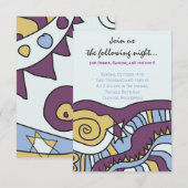 IK BEN ZO COOL Bar Bat Mitzvah Reception Party car Kaart (Voorkant / Achterkant)