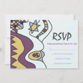 IK BEN ZO COOL Bar Bat Mitzvah Uitnodigingskaart Kaart (Voorkant)