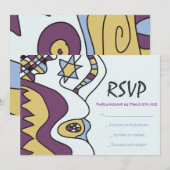 IK BEN ZO COOL Bar Bat Mitzvah Uitnodigingskaart Kaart (Voorkant / Achterkant)