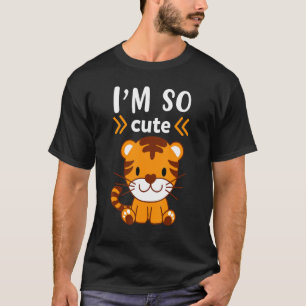 Ik ben zo Cute Children Tiger T-shirt