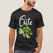 Ik ben zo Cute Turtle Kinder Turtle T-shirt (Voorkant)