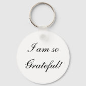 Ik ben zo dankbaar! sleutelhanger (Voorkant)