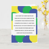 Ik ben zo Droevig, de Kaart van de Empathie (Gele Bloem)