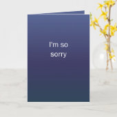 Ik ben zo Droevig Kaart (Gele Bloem)