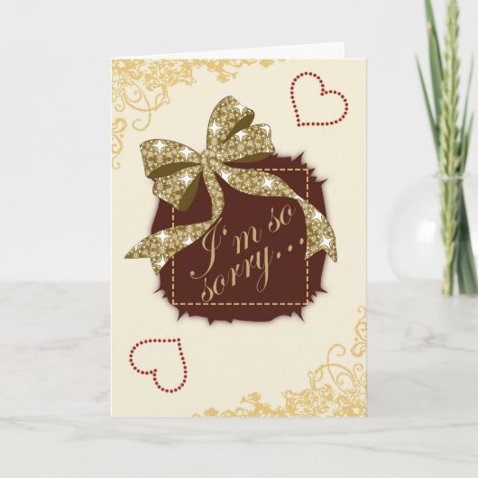 Ik ben zo droevig… Kaart (Voorkant)