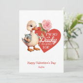 Ik ben zo eenzaam om je grappige Valentijnsdag te Feestdagenkaart (Staand voorkant)