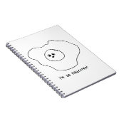 Ik ben zo Eggquote Notitieboek (Rechterzijde)