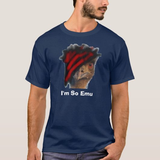 Ik ben zo Emu T-shirt (Voorkant)