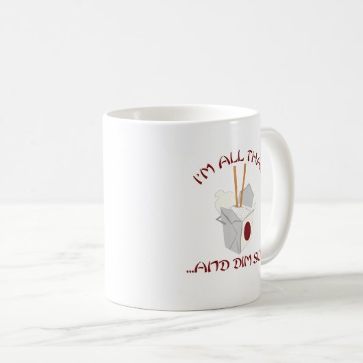 Ik ben zo en Dom Sum. Koffiemok (Voorkant rechts)