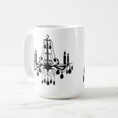 Ik ben zo Fancy Chandelier Mok (Voorkant links)