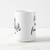 Ik ben zo Fancy Chandelier Mok met Swag (Center)