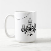 Ik ben zo Fancy Chandelier Mok met Swag (Links)