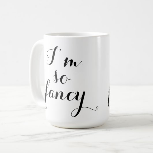 Ik ben zo Fancy Mok (Voorkant links)