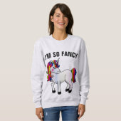 IK BEN ZO FANCY UNICORN T-SHIRTS (Voorkant volledig)
