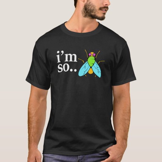 Ik ben zo Fly Fly Fishing One Fly Vader T-shirt (Voorkant)