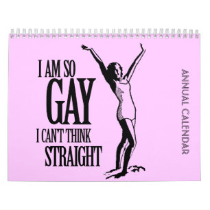 IK BEN ZO GAY CALENDAR KALENDER