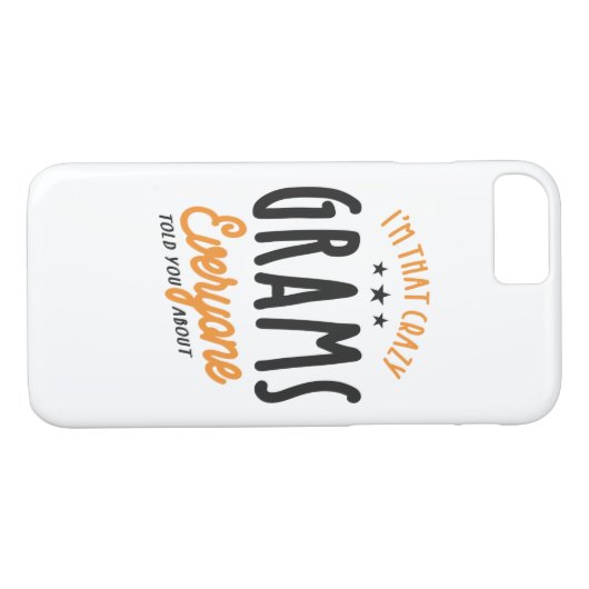 Ik ben zo gek als iedereen. Case-Mate iPhone case (Achterkant (Horizontaal))