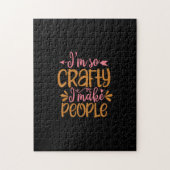 ik ben zo gek dat ik mensen maak legpuzzel (Verticaal)