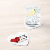 Ik ben zo geliefd John 3:16 Onderzetter papier (Insitu)