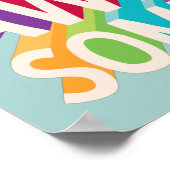 Ik ben zo Geweldige  Inspirerend citaat Poster (Hoek)