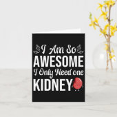 Ik ben zo Geweldige Kaart (Gele Bloem)