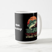 Ik ben zo goed in het vangen van vis koffiemok (Voorkant rechts)