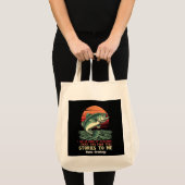 Ik ben zo goed in het vangen van vis tote bag (Voorkant (product))