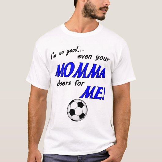 Ik ben zo goed Soccer shirt (Voorkant)