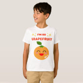 IK BEN ZO GRAAPEFRUIT T-Shirt (Voorkant volledig)