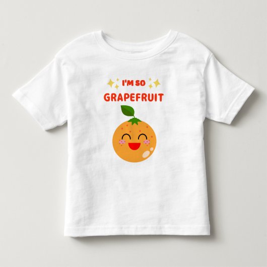 IK BEN ZO GRAPEFRUIT T-Shirt (Voorkant)