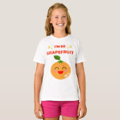IK BEN ZO GRAPEFRUIT T-Shirt (Voorkant volledig)