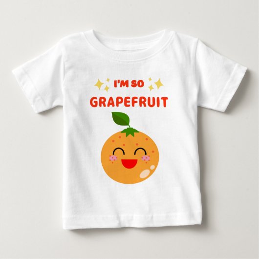 IK BEN ZO GRAPEFRUIT T-Shirt (Voorkant)