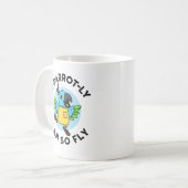 Ik ben zo grappig dat ik zo grappig ben... koffiemok (Voorkant links)