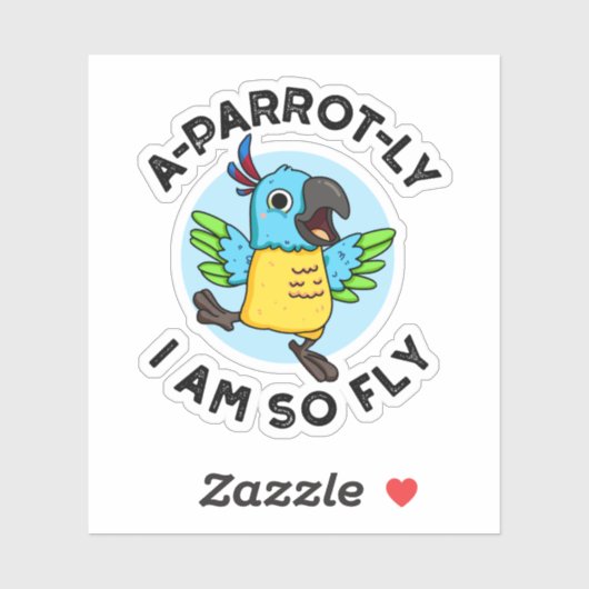 Ik ben zo grappig dat ik zo grappig ben... sticker (Vel)