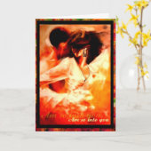 Ik ben zo in jou kaart (Gele Bloem)