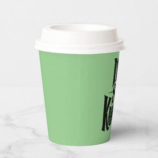 Ik ben zo Kamala Brat Green Meme Papieren Bekers (Rechts)