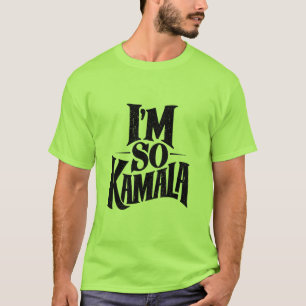Ik ben zo Kamala Brat Green Meme T-shirt
