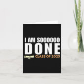 Ik ben zo klaar CL van 2025 senior Afstuderen Afst Kaart (Voorkant)