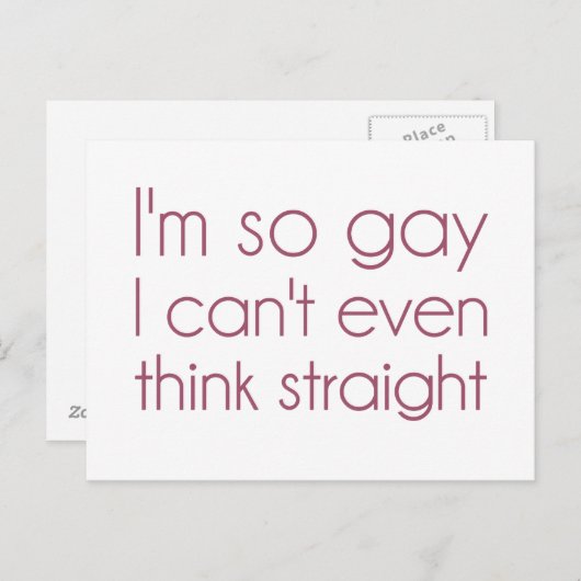 Ik ben zo klein dat ik niet eens meteen kan denken briefkaart (Voorkant / Achterkant)