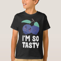 Ik ben zo lekker bosbessen fruit grappige bosbesse