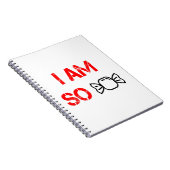 Ik ben zo lief notitieboek (Rechterzijde)