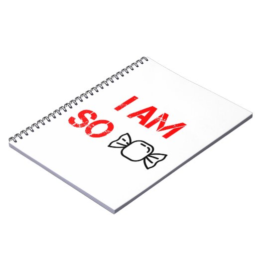 Ik ben zo lief notitieboek (Linkerzijde)