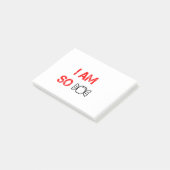 Ik ben zo lief post-it® notes (Schuin)