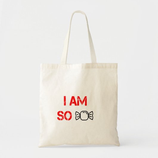 Ik ben zo lief tote bag (Voorkant)