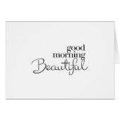 IK BEN ZO LUCKY-GOOD MORD "BEAUTIFUL" LIEFKAART (Voorkant Horizontaal)