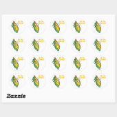 Ik ben zo mals maiskolf ronde sticker (Vel)