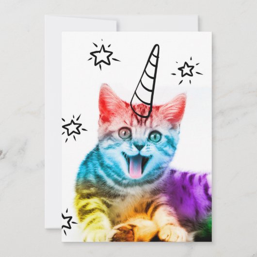 Ik ben zo meowgisch. kaart (Achterkant)