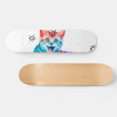 Ik ben zo meowgisch. persoonlijk skateboard (Horizontaal)